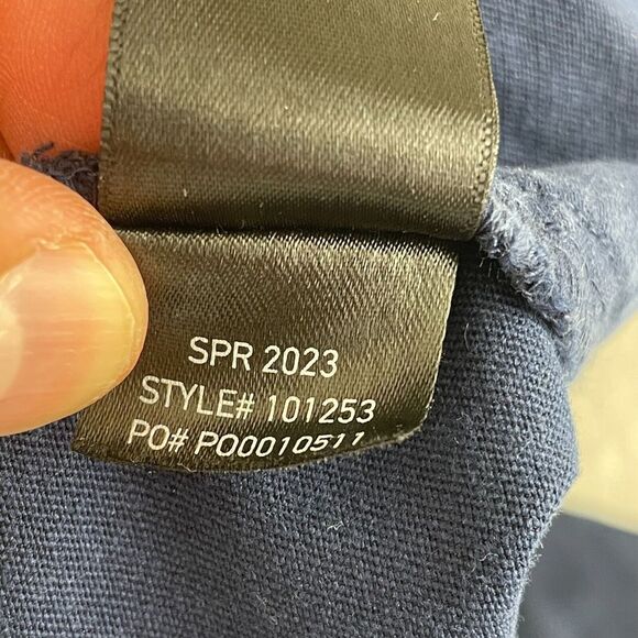 RHONE Everyday Twill 5-Pocket Pants Men 32x32 Navy Blue Slim Straight Fit - Picture 14 of 15